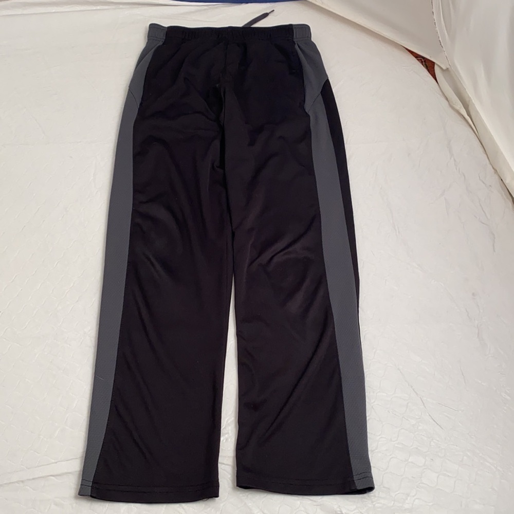 Champion black with gray trim lightweight track pants L